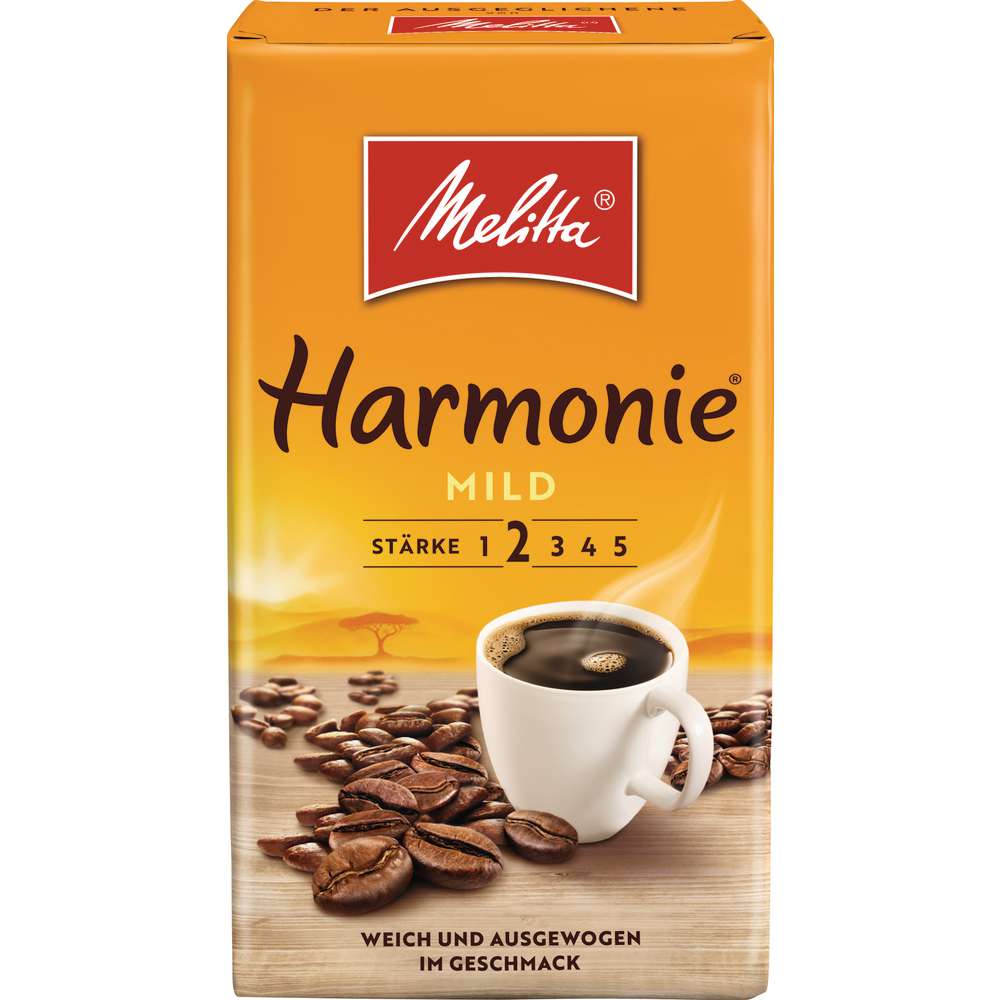 Kaffee Harmonie Mild, gemahlen