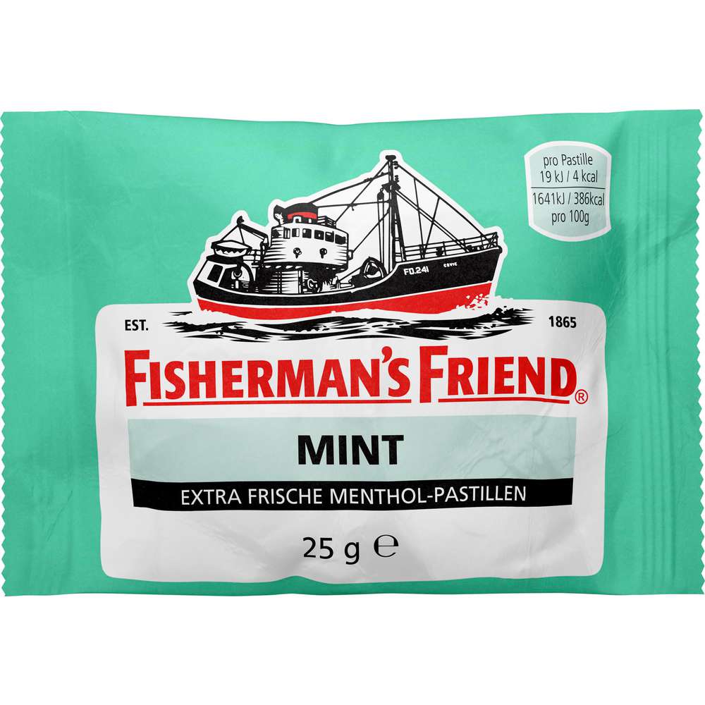 Produktabbildung Fisherman's Friend Minze Pastillen