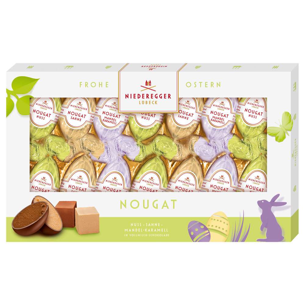 Produktabbildung Niederegger Pralinen Eier Nougat Variationen