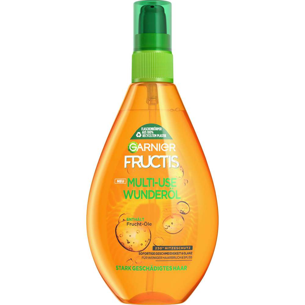 Produktabbildung Garnier Haarkur Fructis Wunder-Öl, Hitzeschutz
