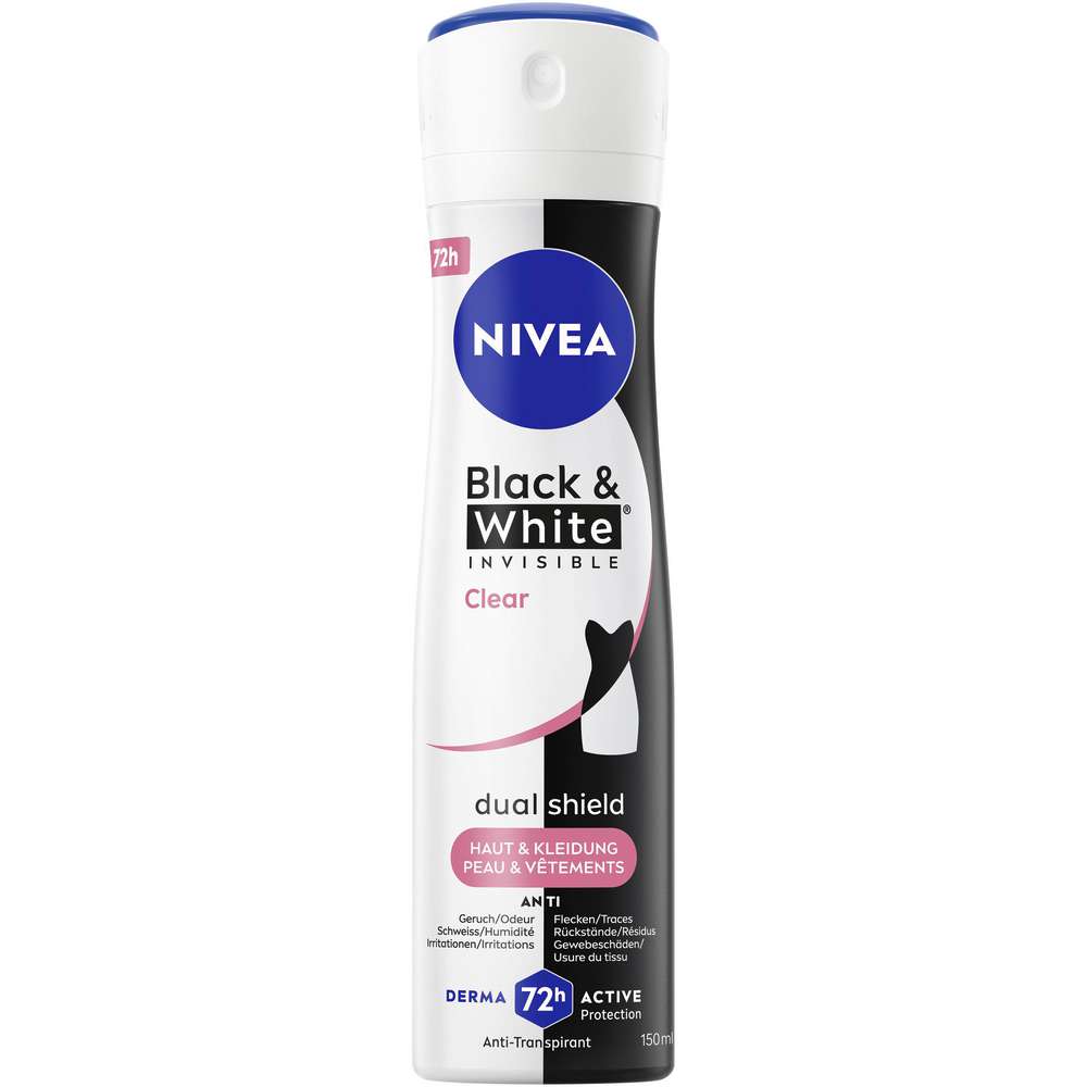 Produktabbildung Nivea Deo Spray, Black + White