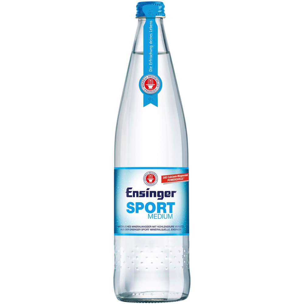 Produktabbildung Ensinger Mineralwasser Sport, Medium