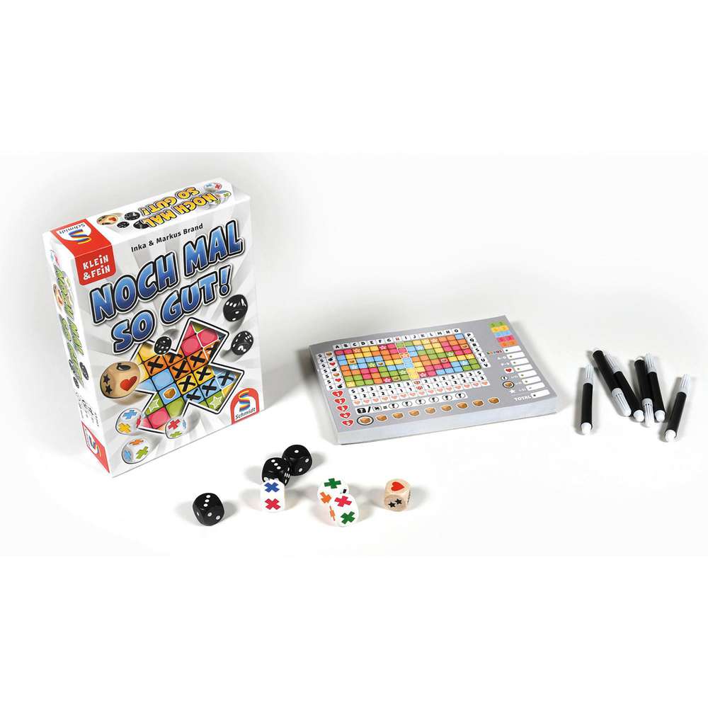 Produktabbildung Schmidt Spiele Noch mal so gut - Würfelspiel