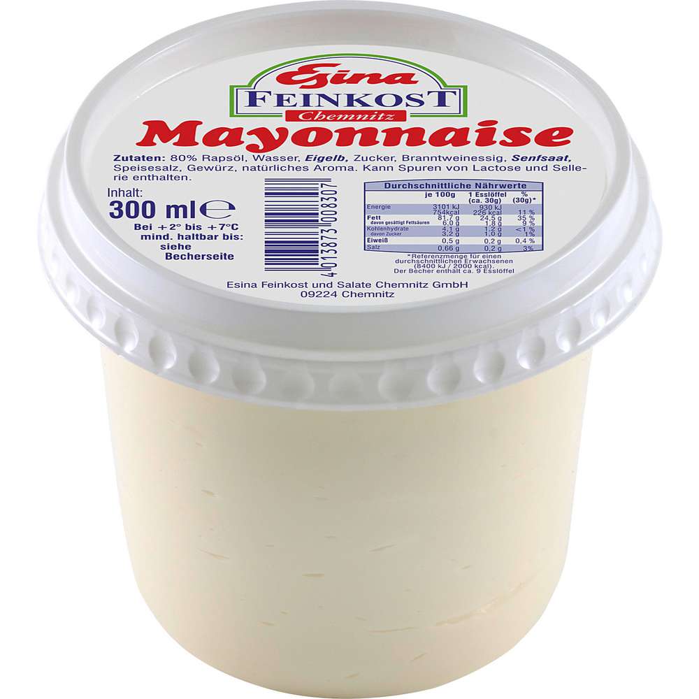 Produktabbildung Esina Feinkost Mayonnaise