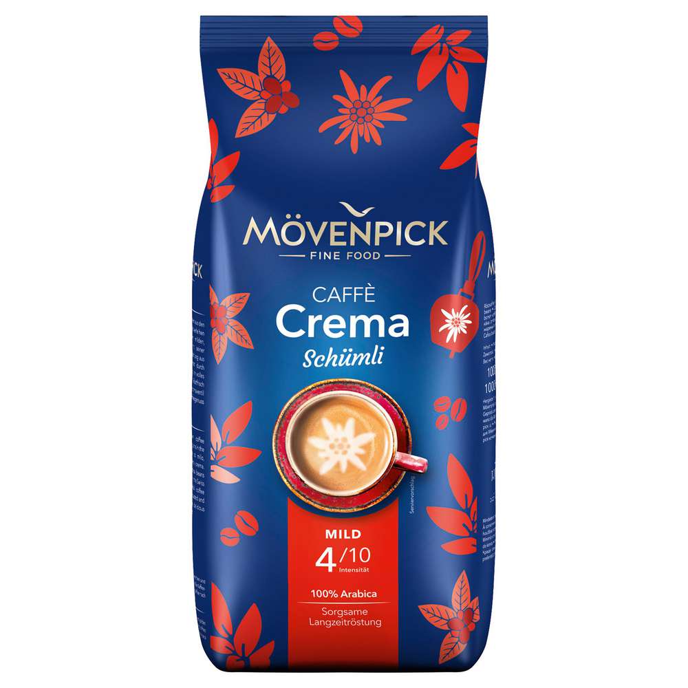 Produktabbildung Mövenpick Bohnenkaffee Schümli, ganze Bohne