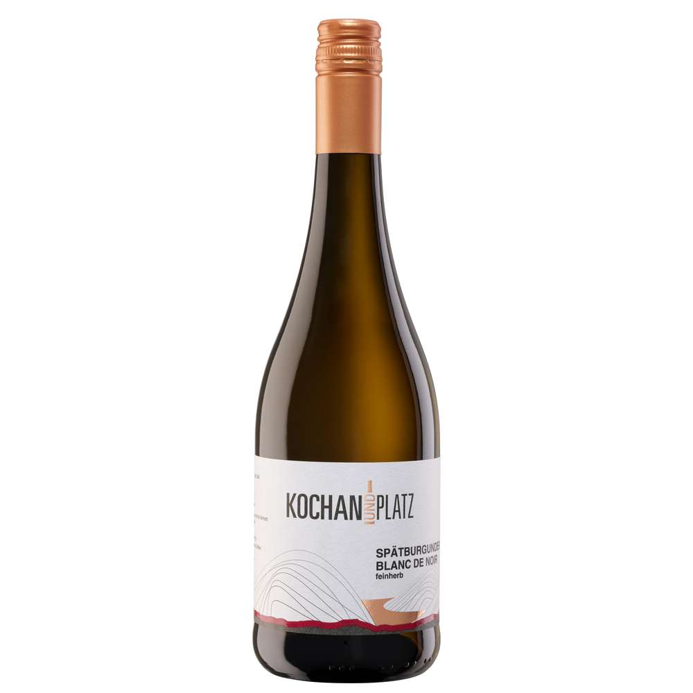 Produktabbildung Kochan und Platz Spätburgunder Blanc de Noir, feinherb