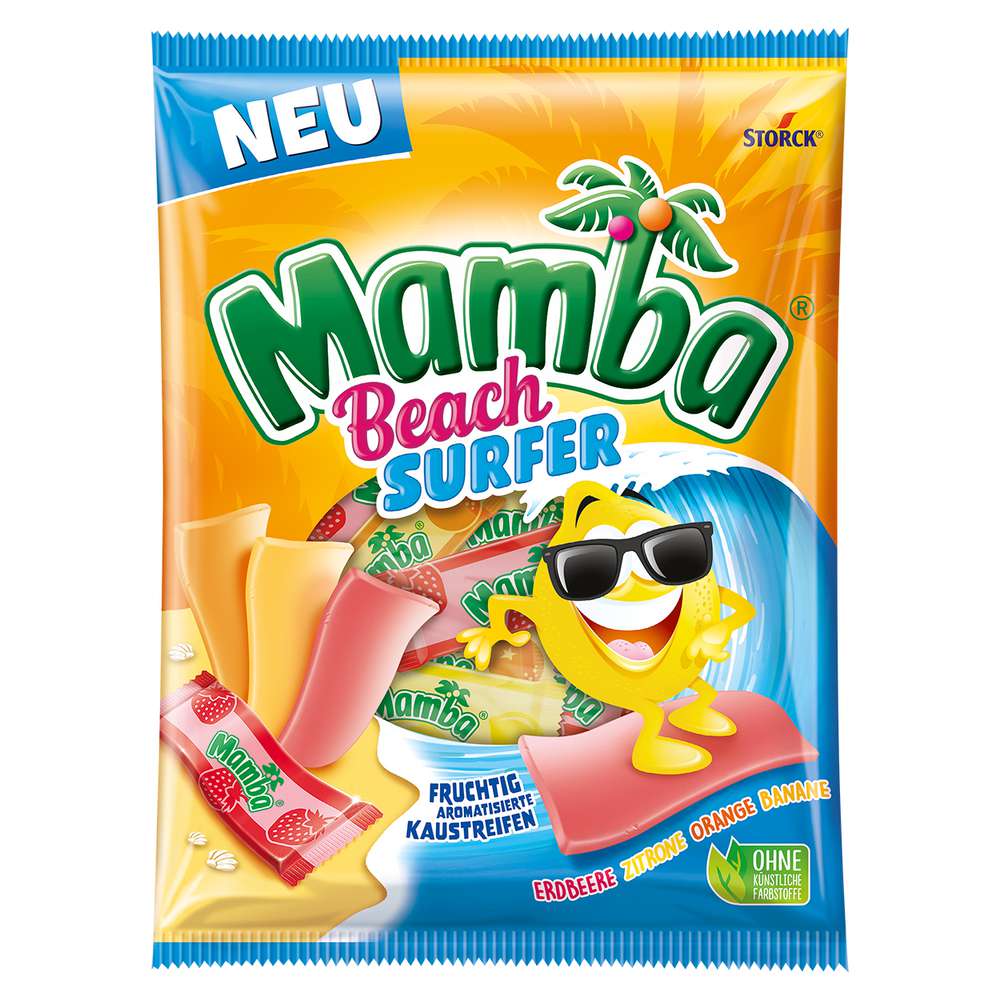Produktabbildung Mamba Kaubonbons Beach Surfer