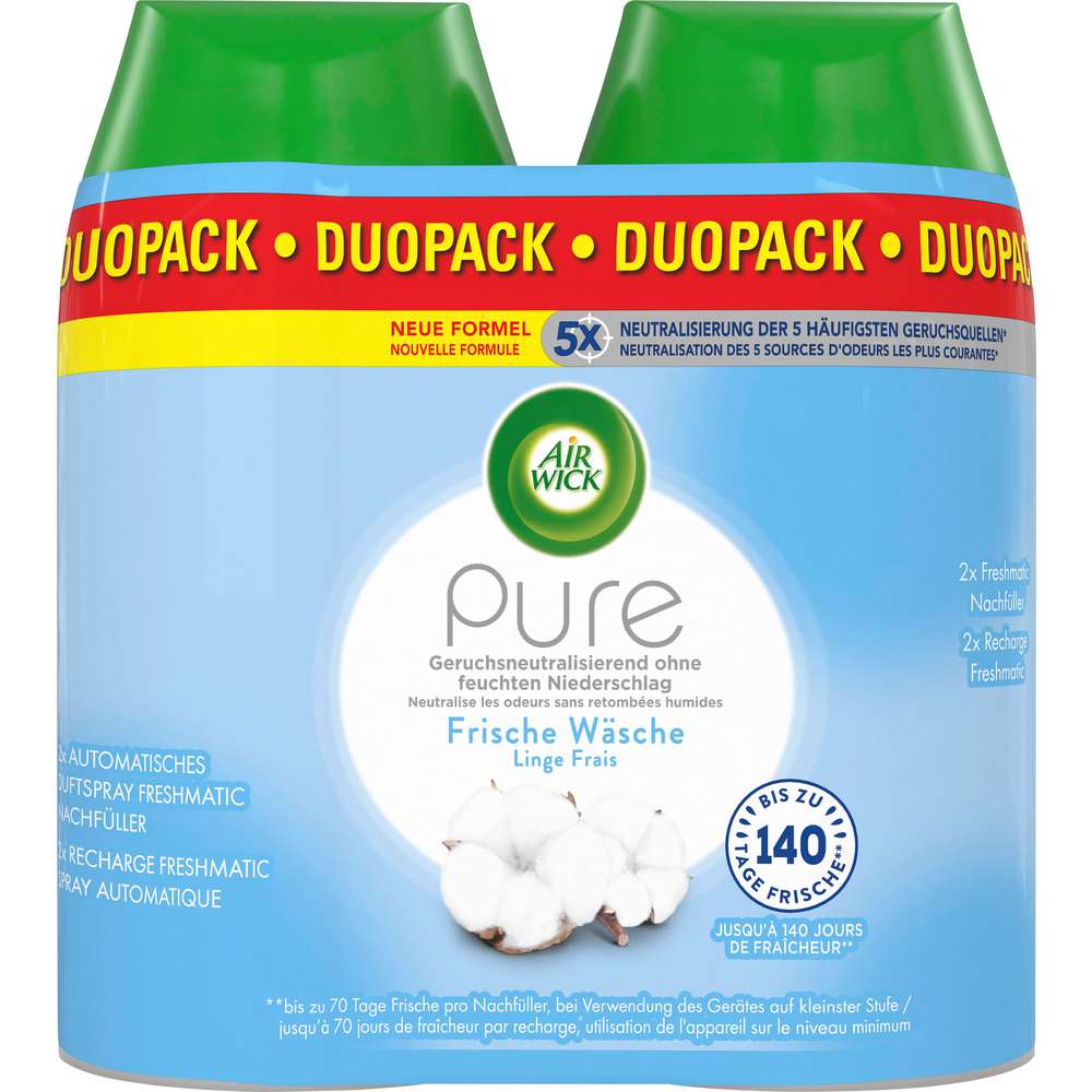 Produktabbildung Air Wick Luferfrischer Freshmatic, Frische Wäsche, Nachfüllpack