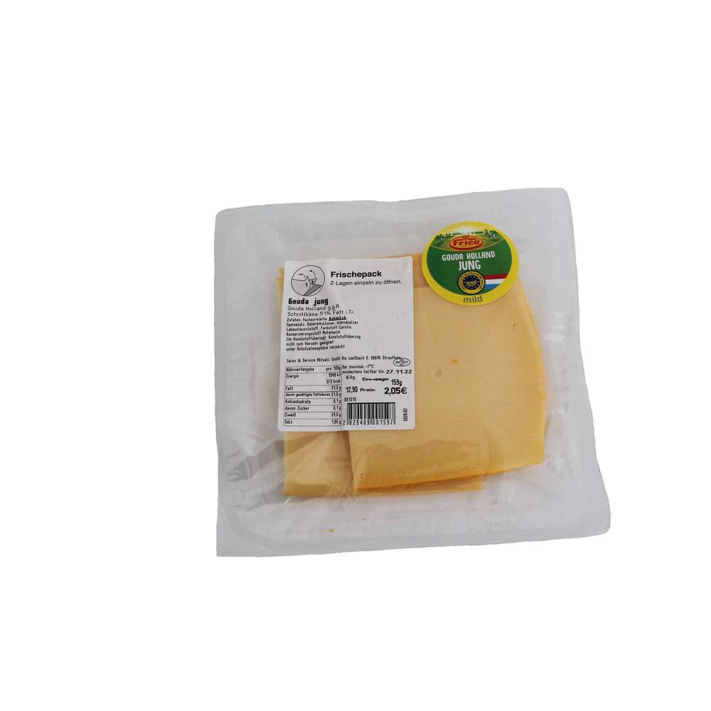 Produktabbildung GLOBUS Käsetheke Frico Gouda jung