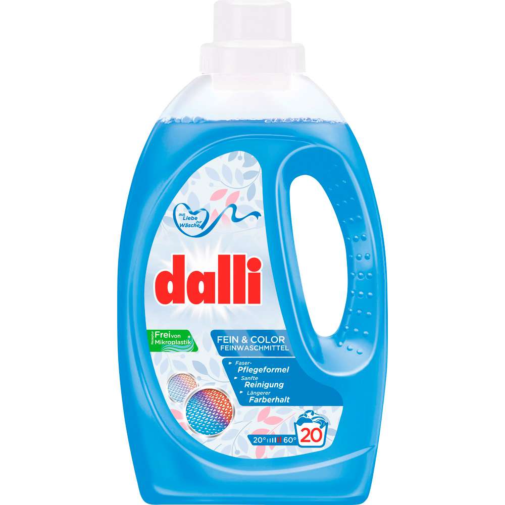 Produktabbildung Dalli Flüssigwaschnmittel, Fein & Color