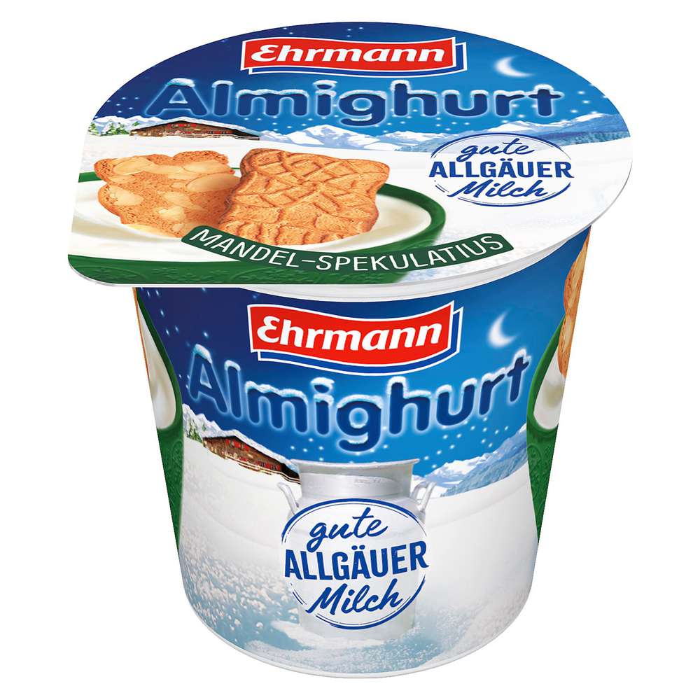 Produktabbildung Ehrmann Joghurt, Mandel-Spekulatius