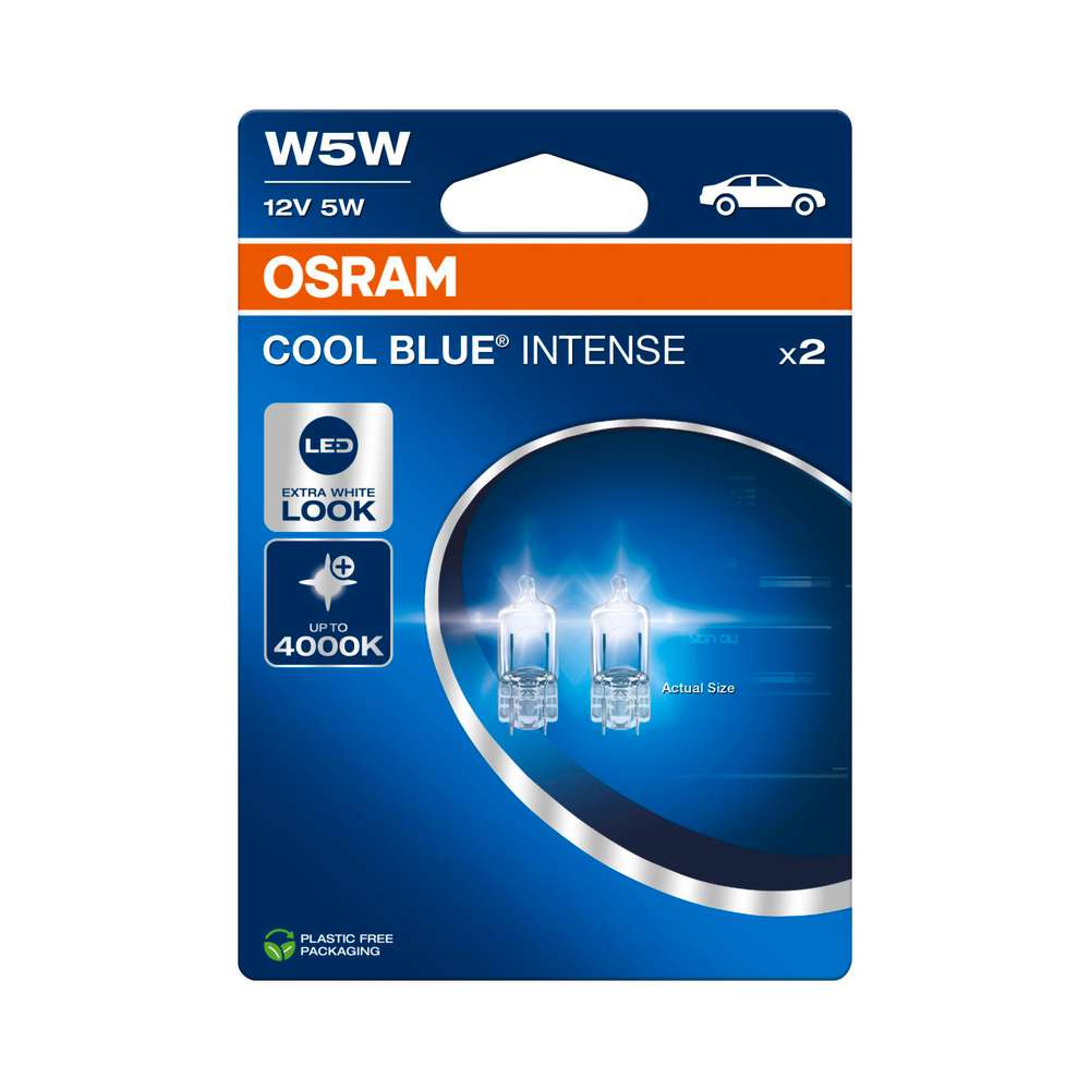 Produktabbildung Osram Scheinwerferbirne W5W Cool Blue Intense, extra White