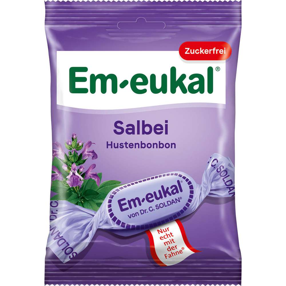 Produktabbildung Em-Eukal Salbei Bonbons