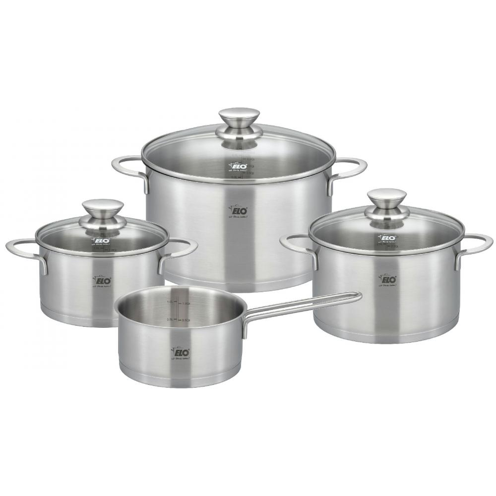 Produktabbildung keine Marke Topf-Set Silvaran, 4-teiliges Set