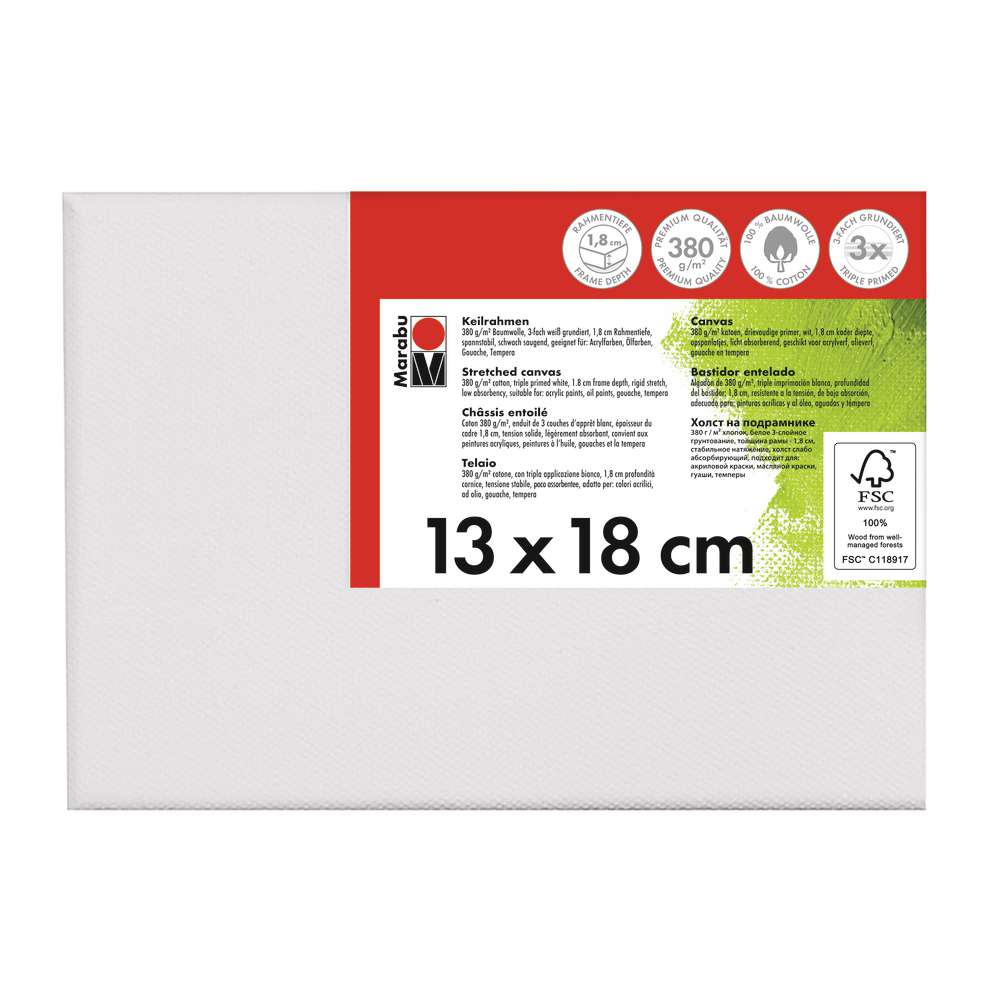Produktabbildung Marabu Keilrahmen 13x18cm