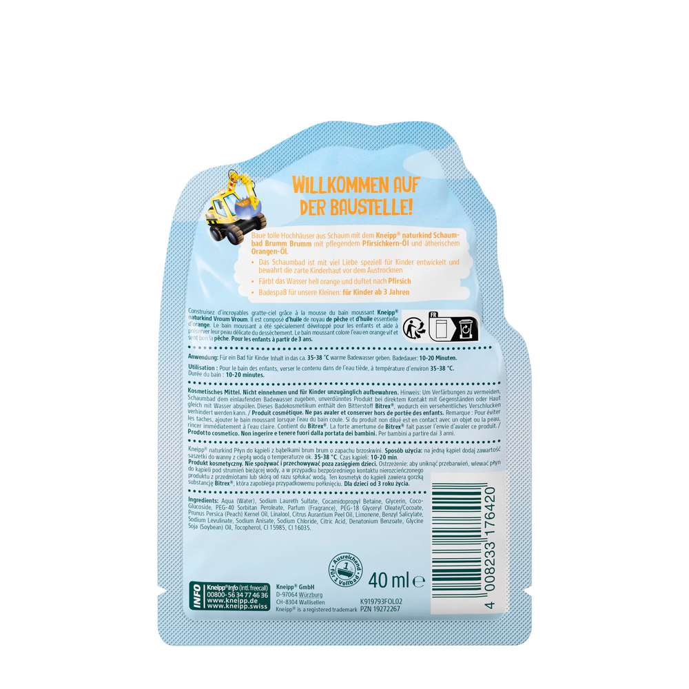 Produktabbildung Kneipp Naturkind Schaumbad Brumm Brumm