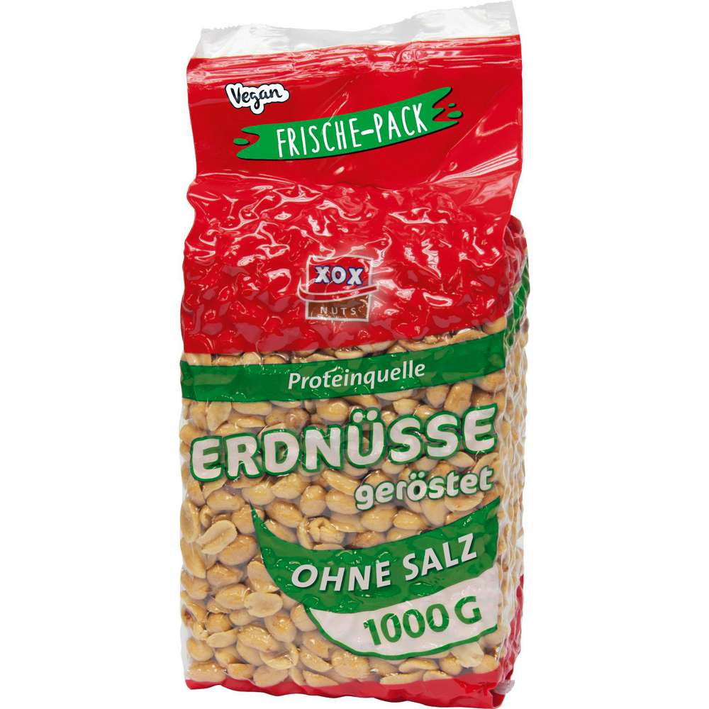 Produktabbildung XOX Erdnüsse, ungesalzen