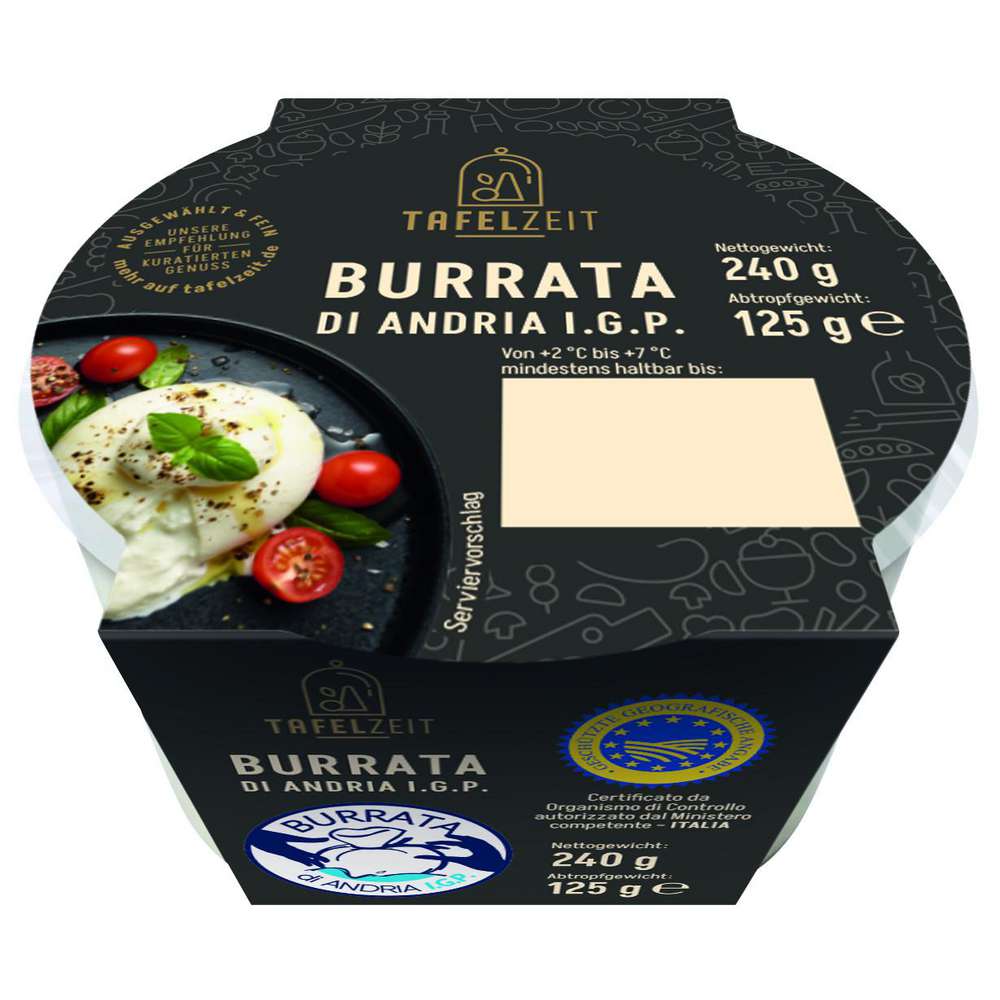 Produktabbildung Tafelzeit Burrata di Andria IGP  