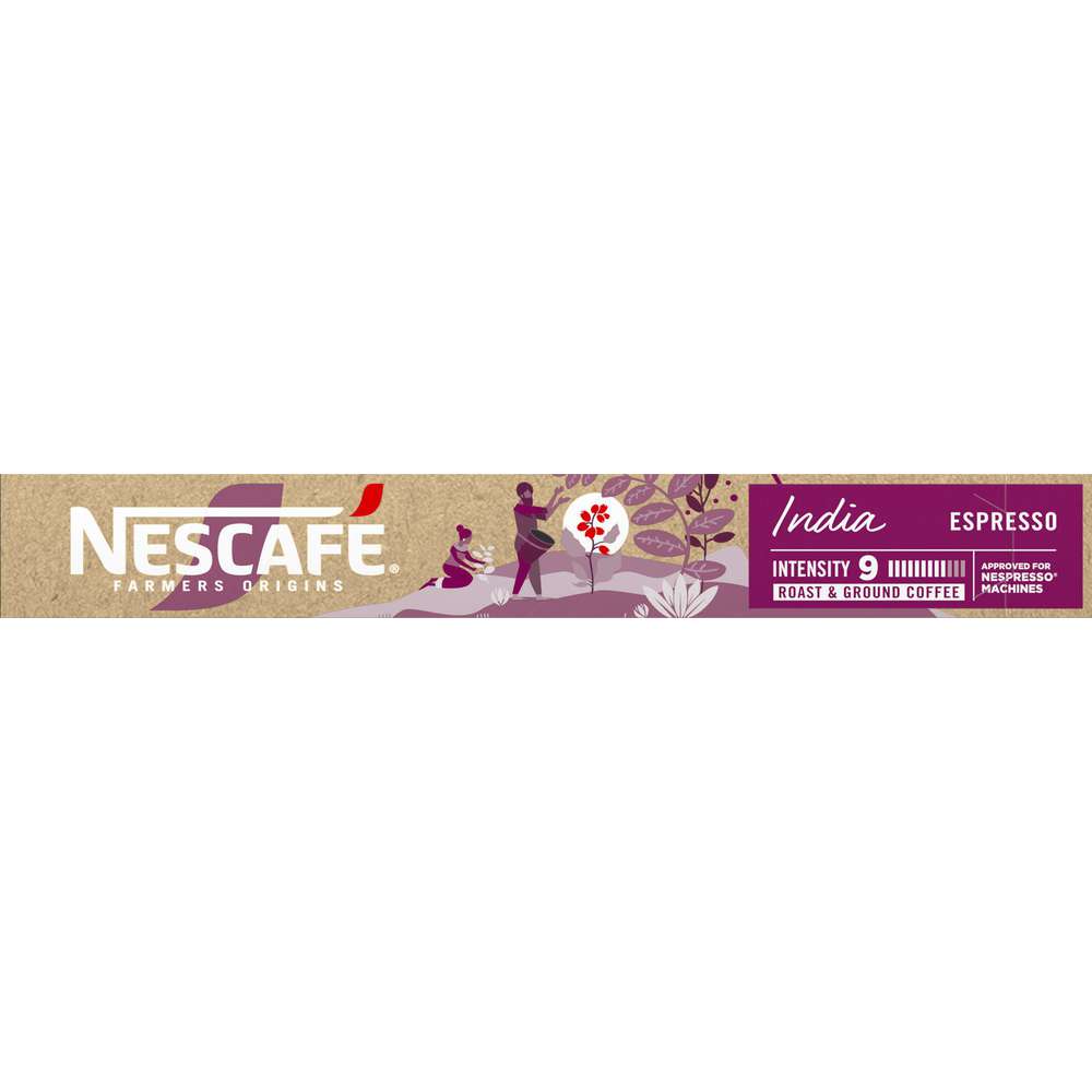 Produktabbildung Nescafe Kaffee-Kapseln Famers Origins India, Espresso