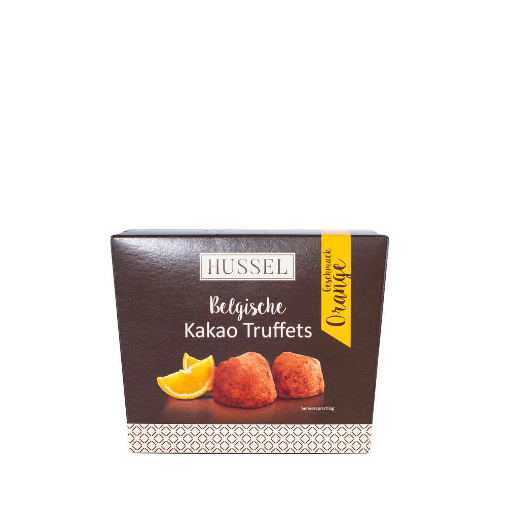 Produktabbildung Hussel Belgische Kakao Truffets Orange