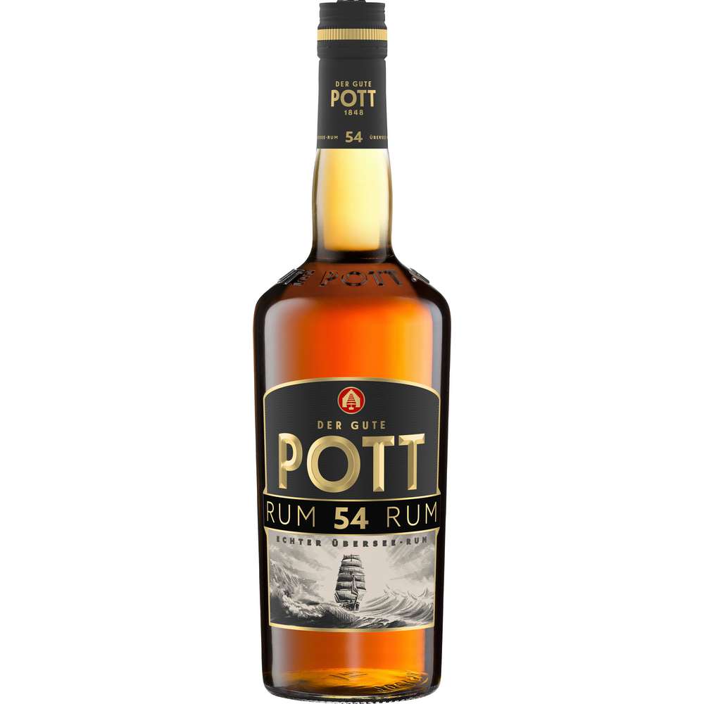 Produktabbildung Pott Übersee Rum 54%
