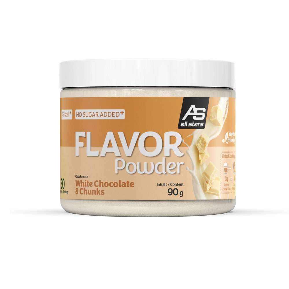 Produktabbildung all stars Protein Flavor-Pulver, White Chocolate & Chunks