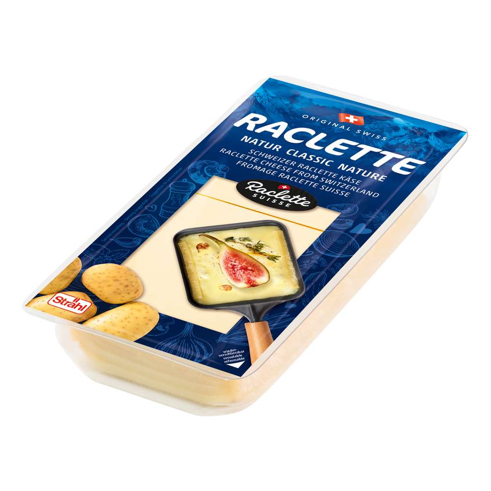 Produktabbildung Strähl Schweizer Raclette Käse, Classic