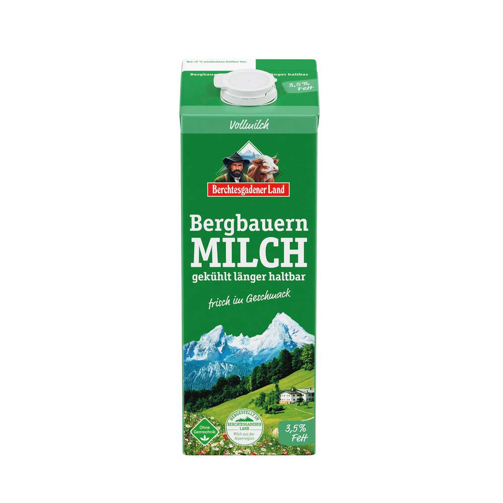 Produktabbildung Berchtesgadener Land Frische Bergbauern Milch, länger haltbar 3,5%