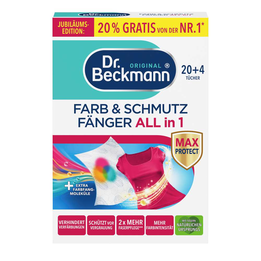 Produktabbildung Dr. Beckmann Farb-und Schmutzfangtücher