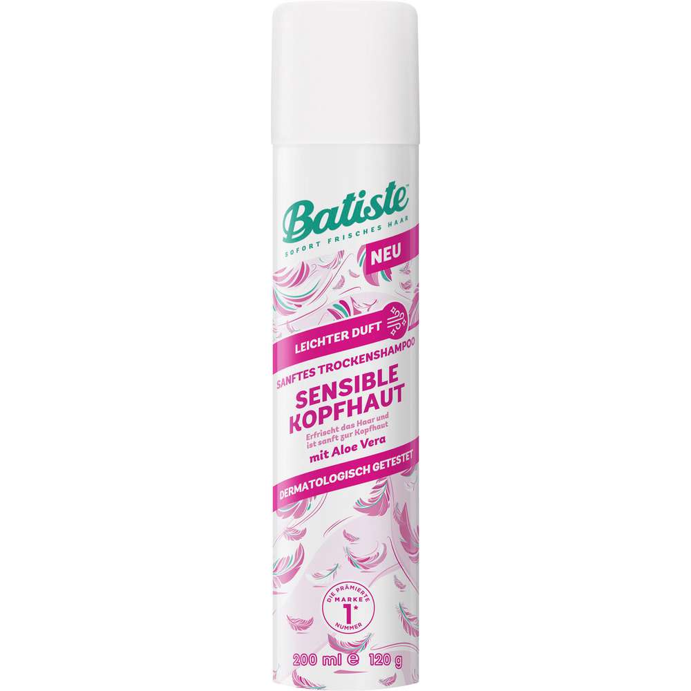 Produktabbildung Batiste Trockenshampoo sensible Kopfhaut