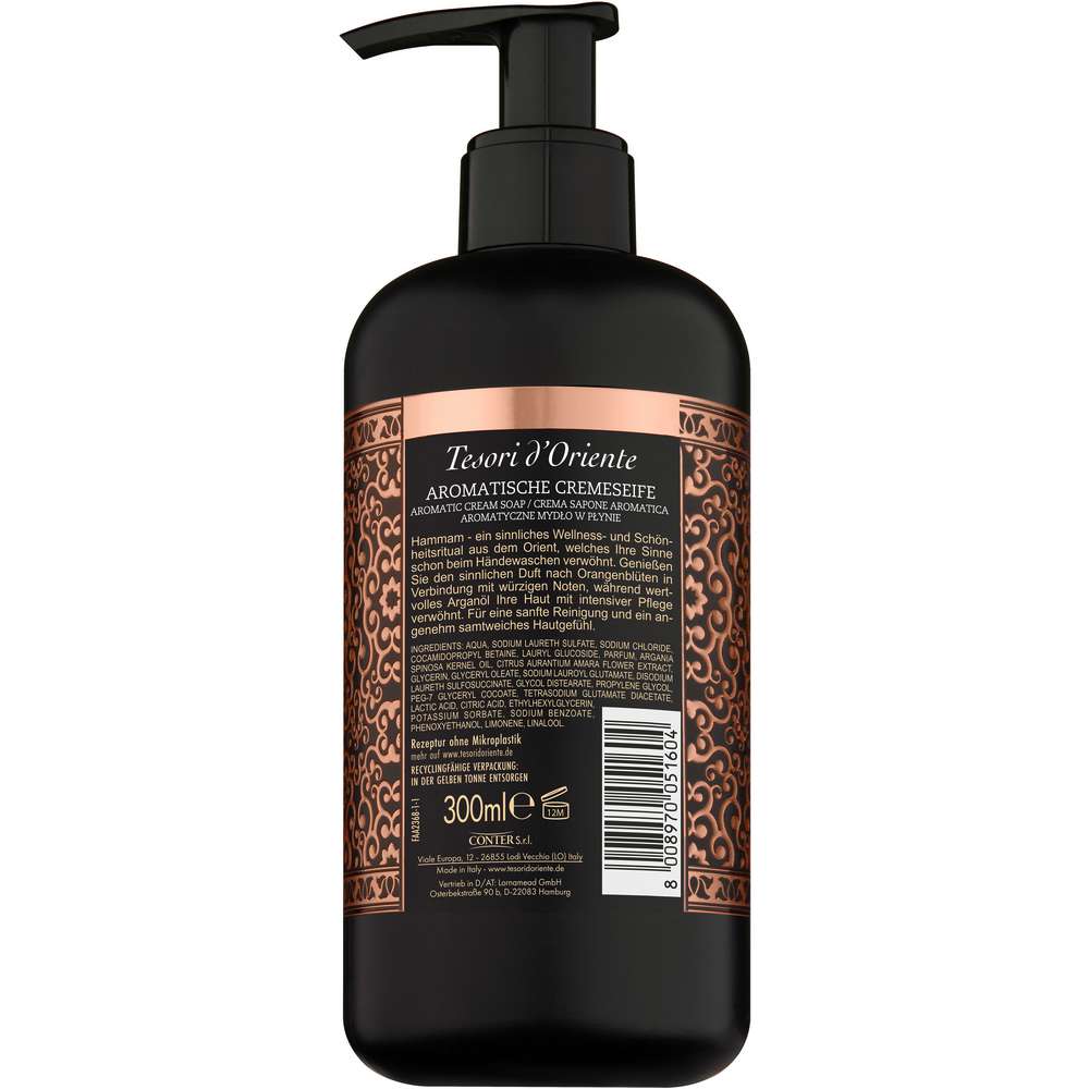 Produktabbildung Tesori d´Oriente Handseife, Hammam
