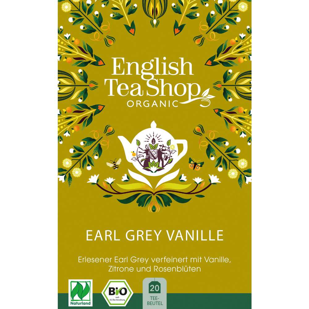 Produktabbildung English Tea Shop Bio Tee Early Grey Vanille