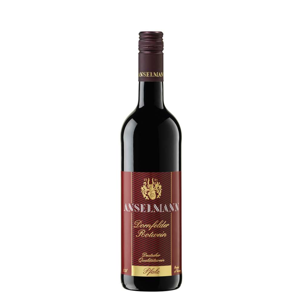 Produktabbildung Anselmann Dornfelder lieblich Pfalz DQW, Rotwein