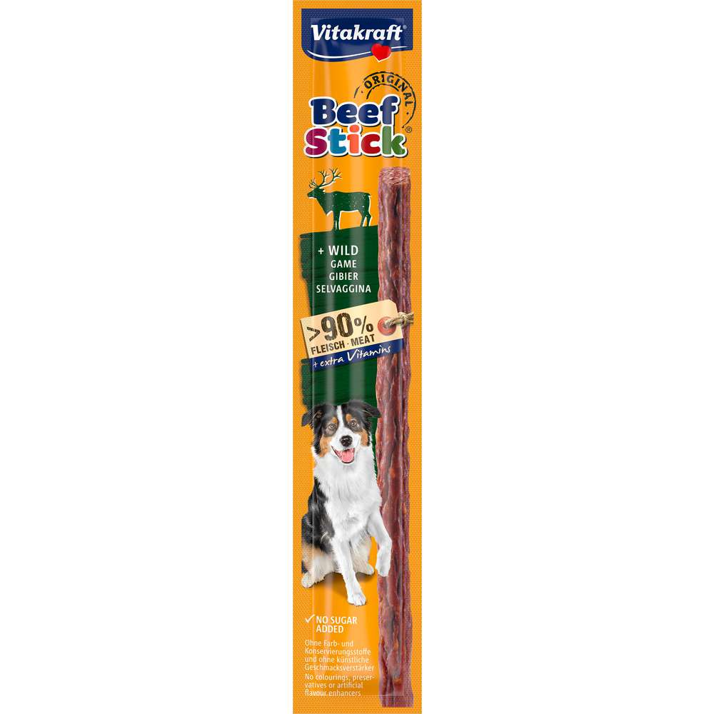 Produktabbildung Vitakraft Hunde-Snack, Beef Stick, Wild
