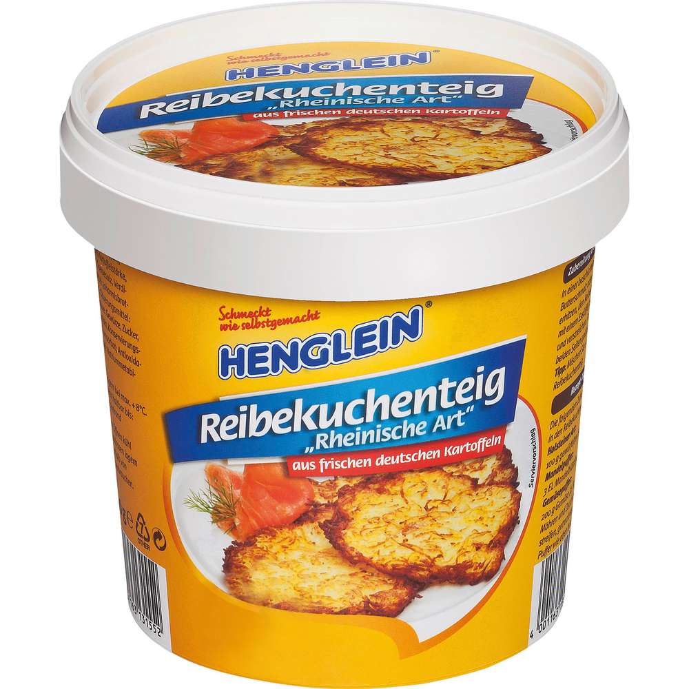 Produktabbildung Henglein Reibekuchenteig