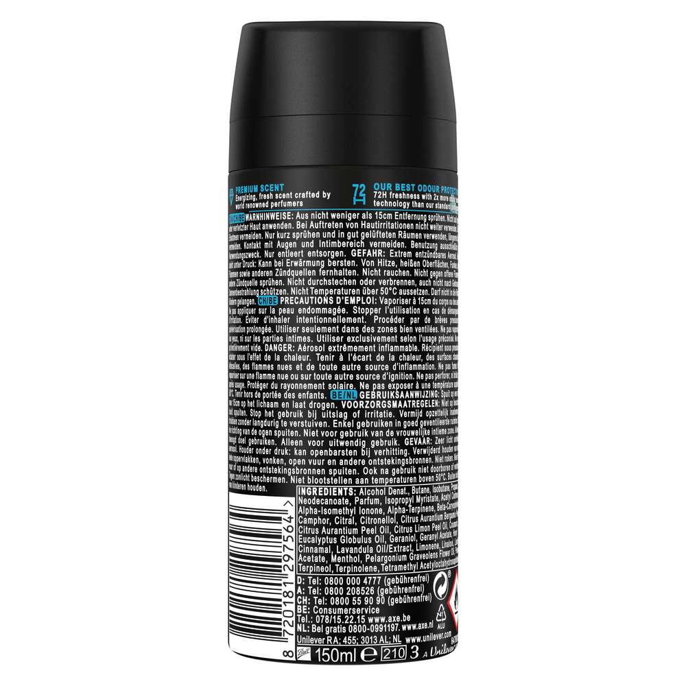 Produktabbildung Axe Deo, Aqua Bergamot