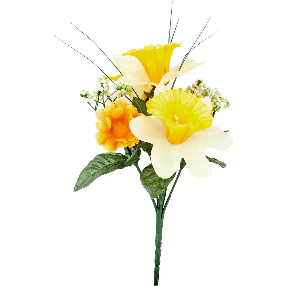 Produktabbildung keine Marke Strauß Osterglocken 22 cm, gelb 