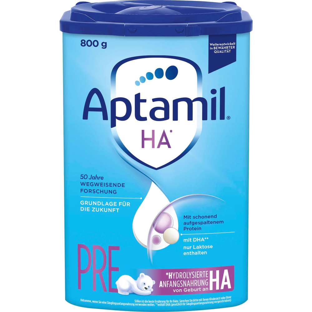 Produktabbildung Aptamil Anfangsnahrung Pre HA