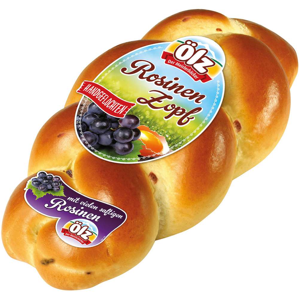 Produktabbildung Ölz der Meisterbäcker Rosinen Zopf
