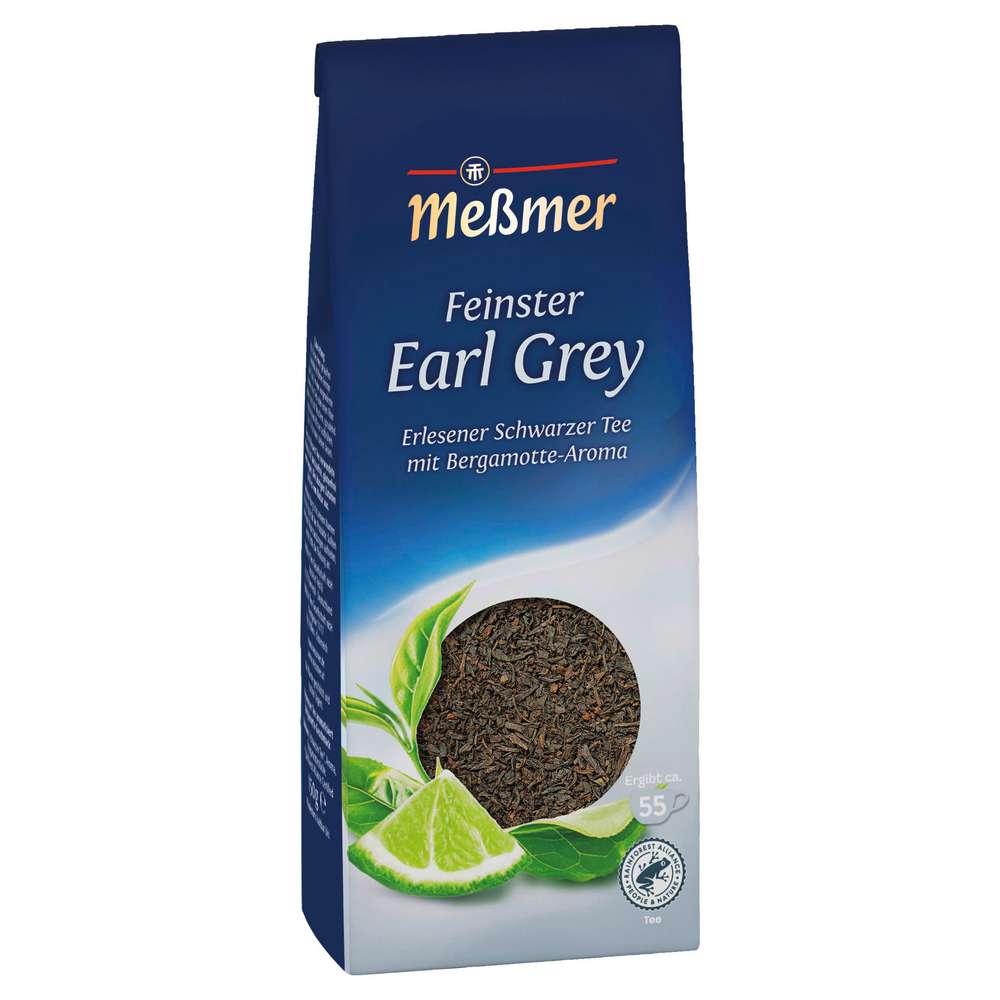 Produktabbildung Messmer Schwarzer-Tee feinster Earl Grey, lose