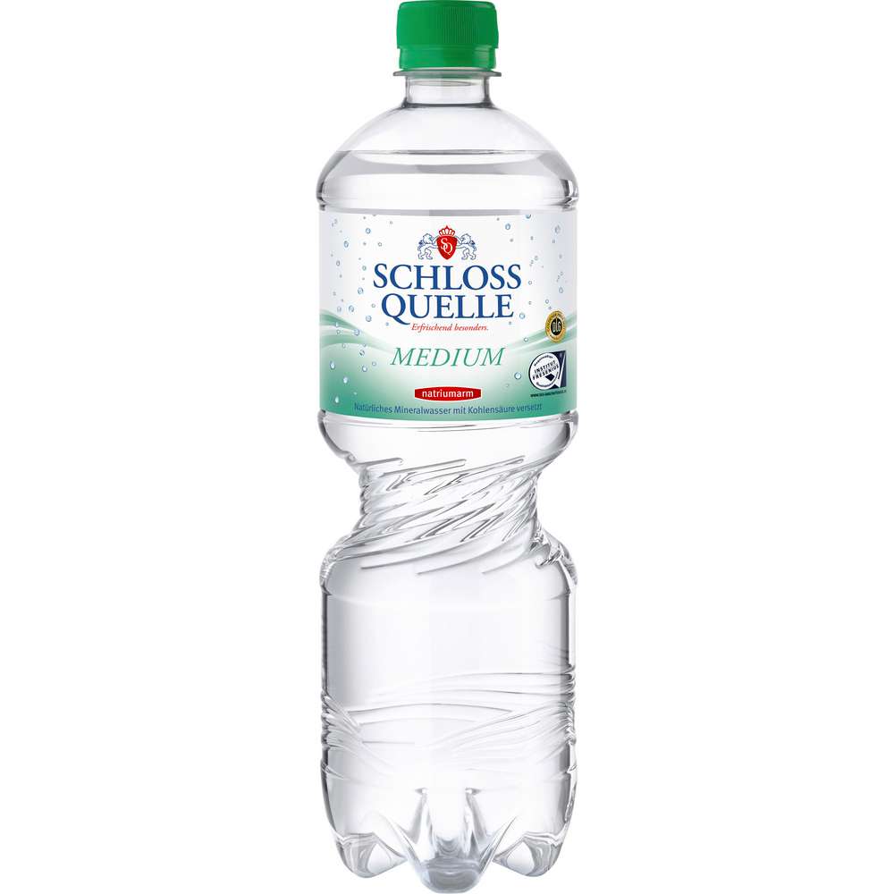 Produktabbildung Schloss Quelle Mineralwasser, Medium