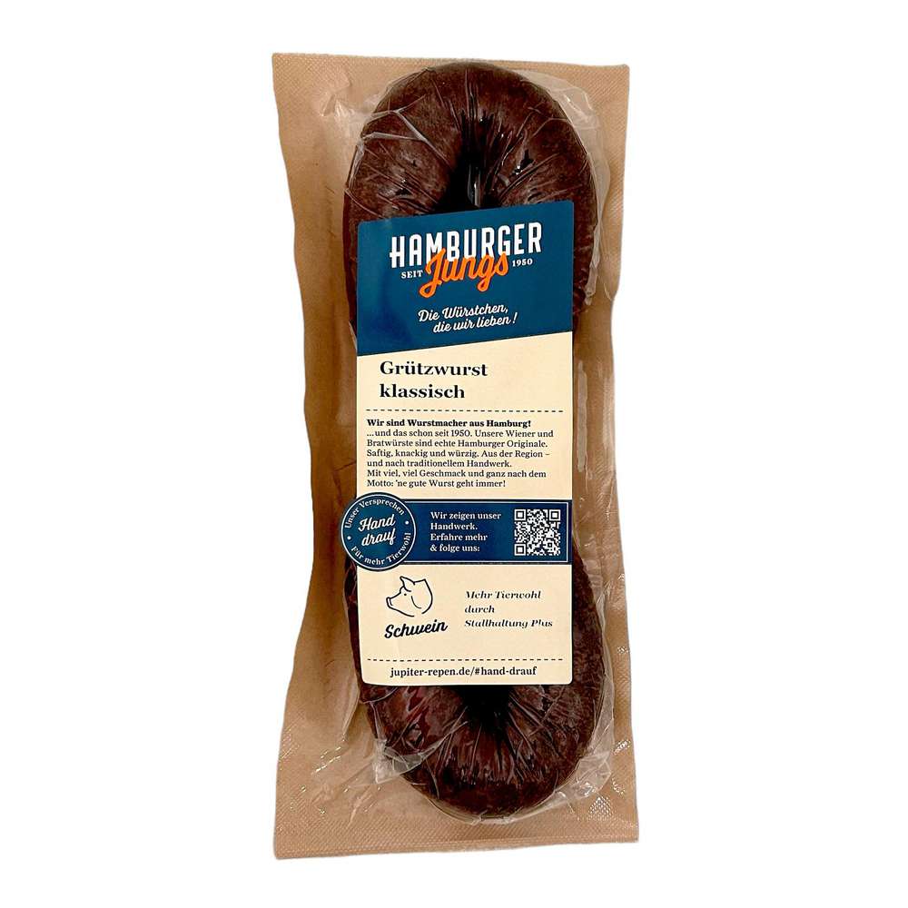 Produktabbildung Hamburger Jungs Grützwurst geräuchert