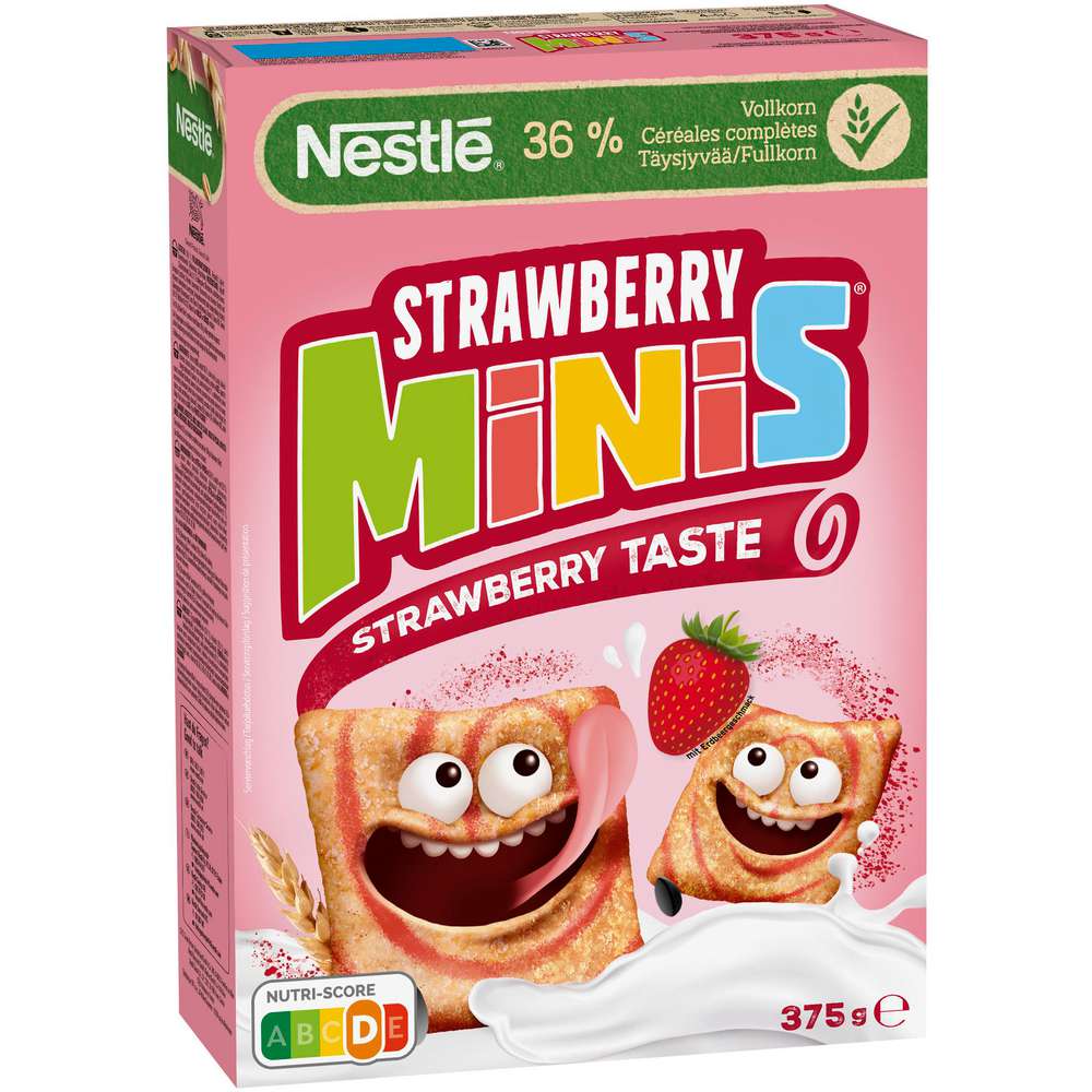 Produktabbildung Nestle Cornflakes Erdbeer Minis