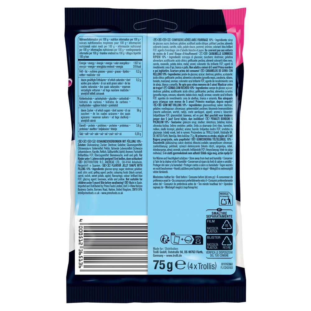 Produktabbildung Trolli Saure Glühwürmchen Flavor Bomb