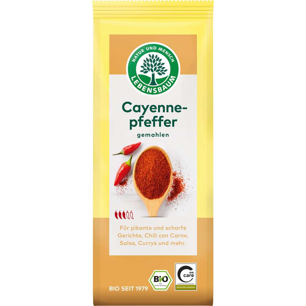 Produktabbildung Ulrich Walter Bio Cayennepfeffer, gemahlen