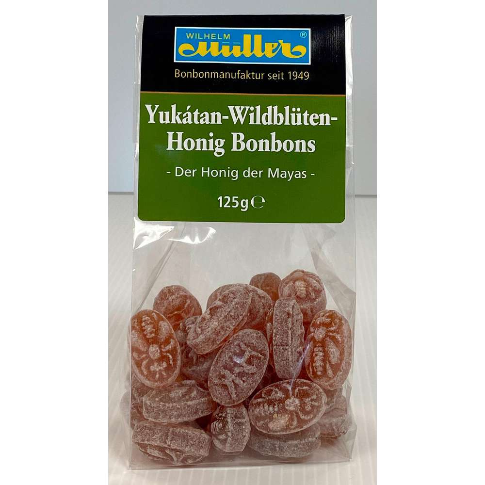 Produktabbildung Wilhelm Müller Yukátan-Wildblütenhonig Bonbons