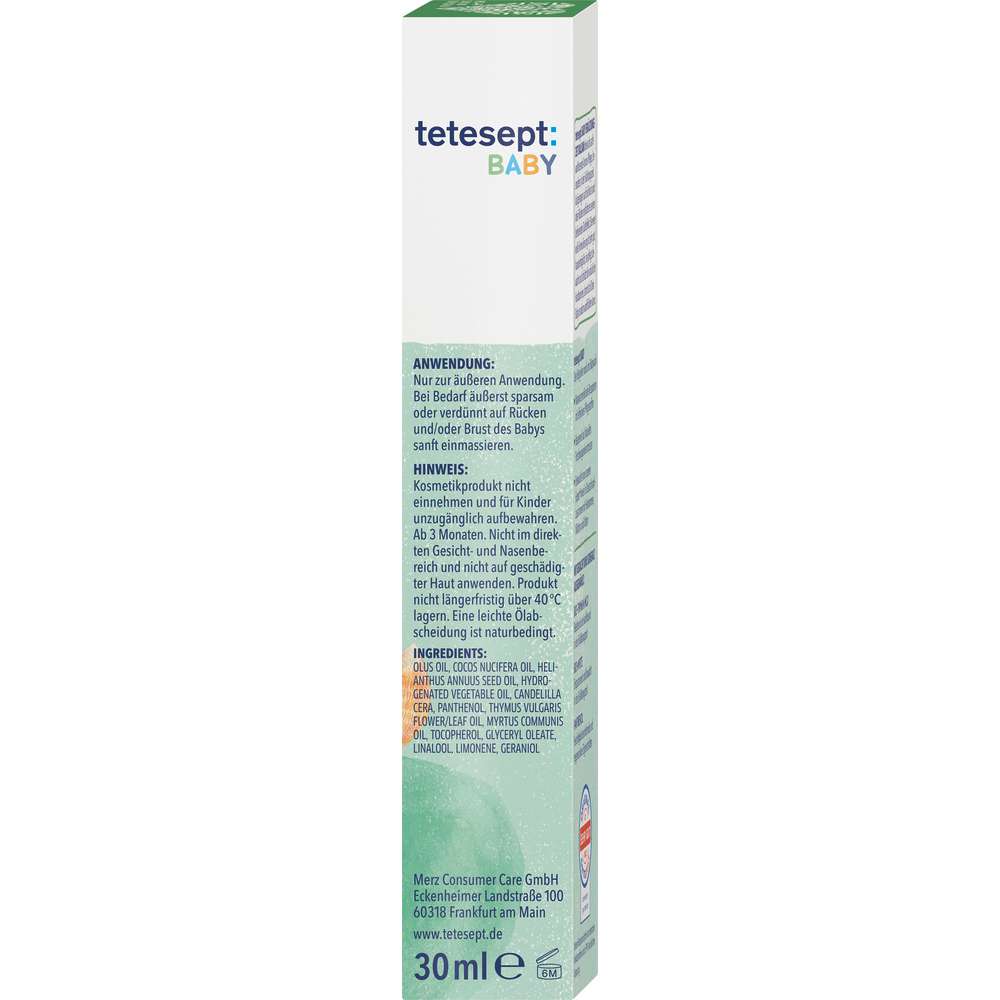 Produktabbildung tetesept Erkältungs-Balsam Kids, Bio Thymian & Bio Myrte