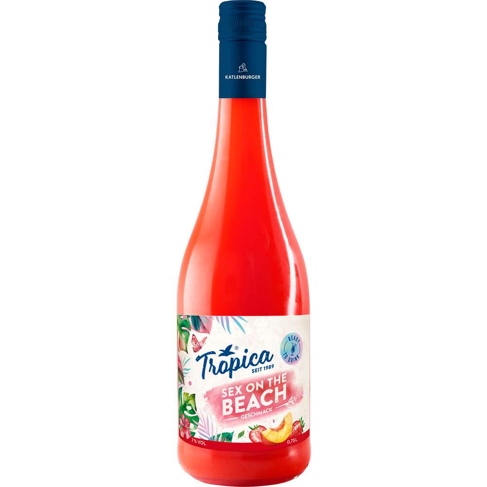 Produktabbildung Katlenburger Tropica Fruchtwein Cocktail, Sex on the Beach 7%