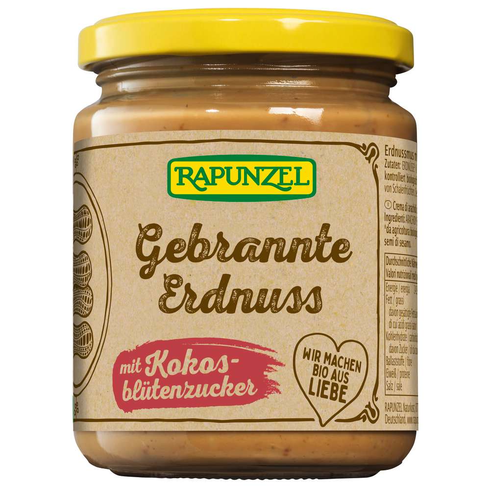 Produktabbildung Rapunzel Bio Brotaufstrich Gebrannte Erdnuss