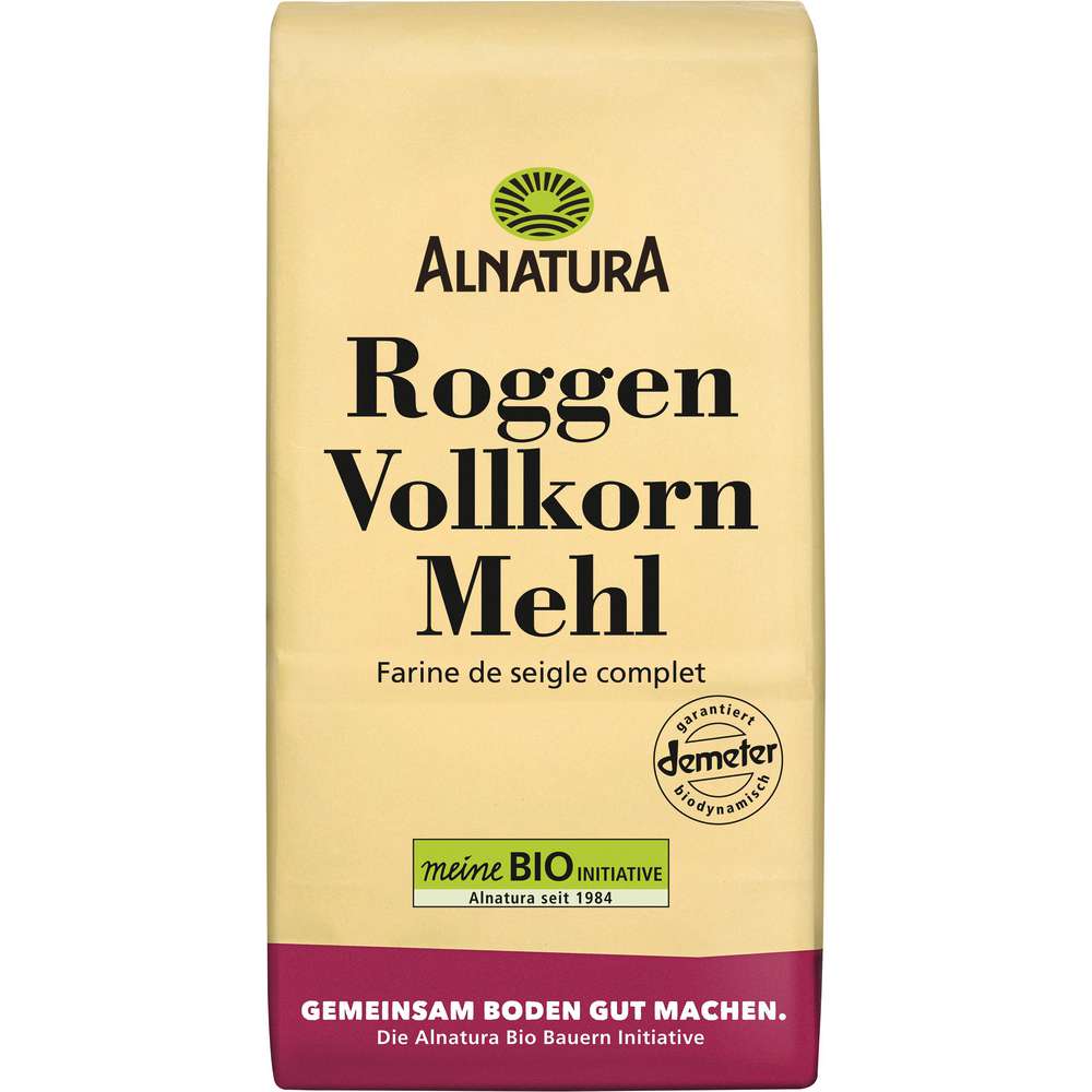 Produktabbildung Alnatura Bio Roggenvollkornmehl